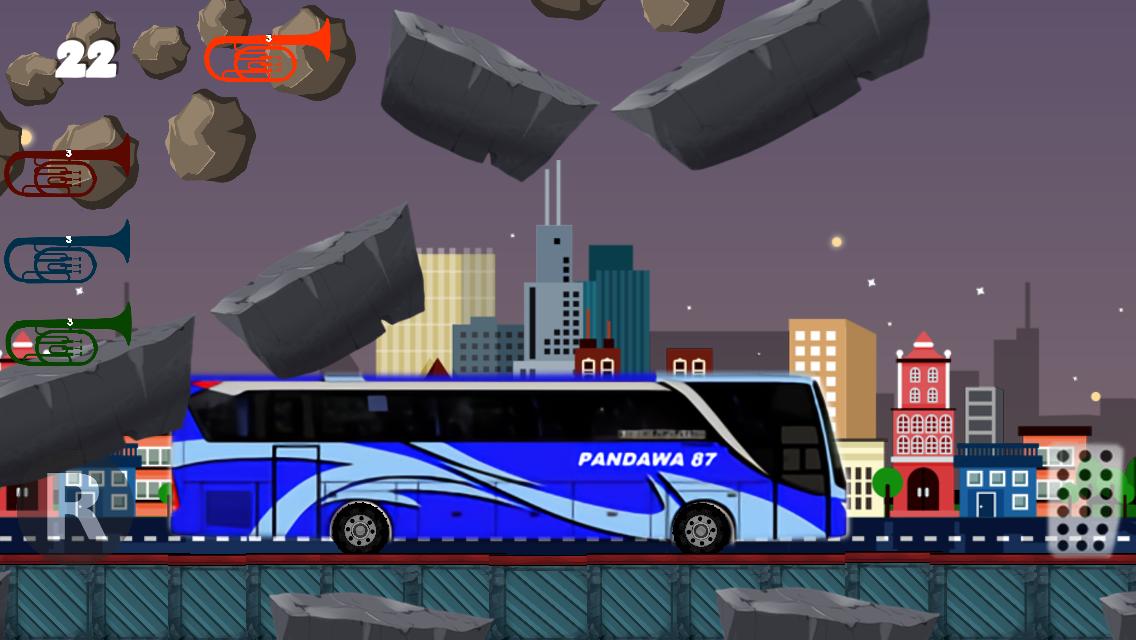 Pandawa 87 game bus