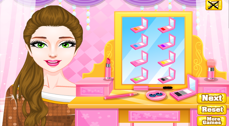 Princess Salon Makeup Dress up