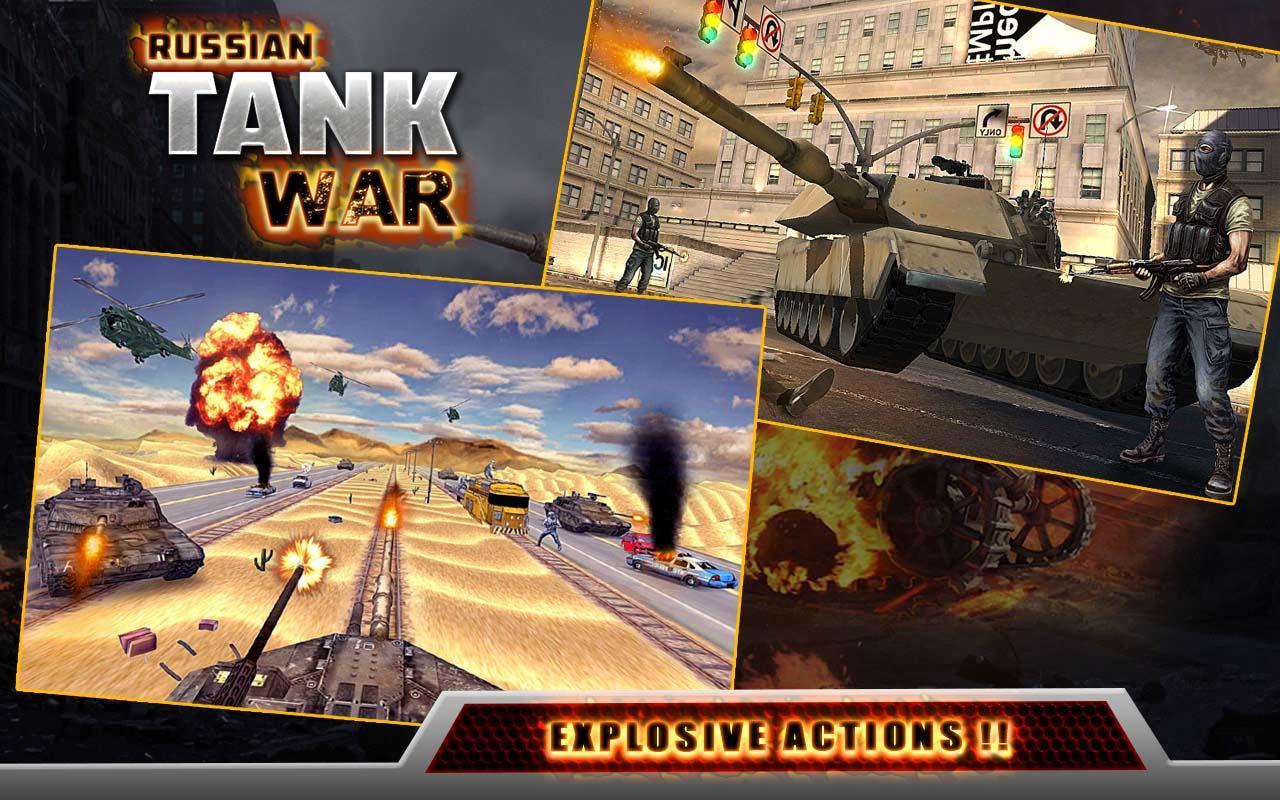 Russian Tanks War