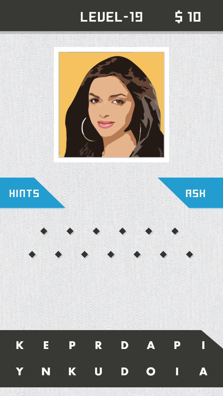 Guess Bollywood Celebrity Quiz