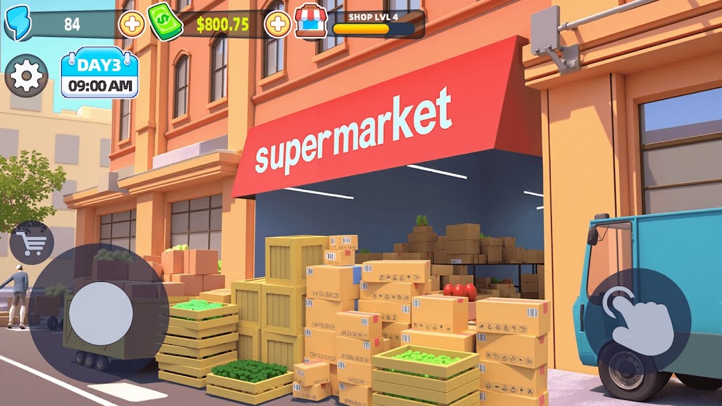 Supermarket Sim Story