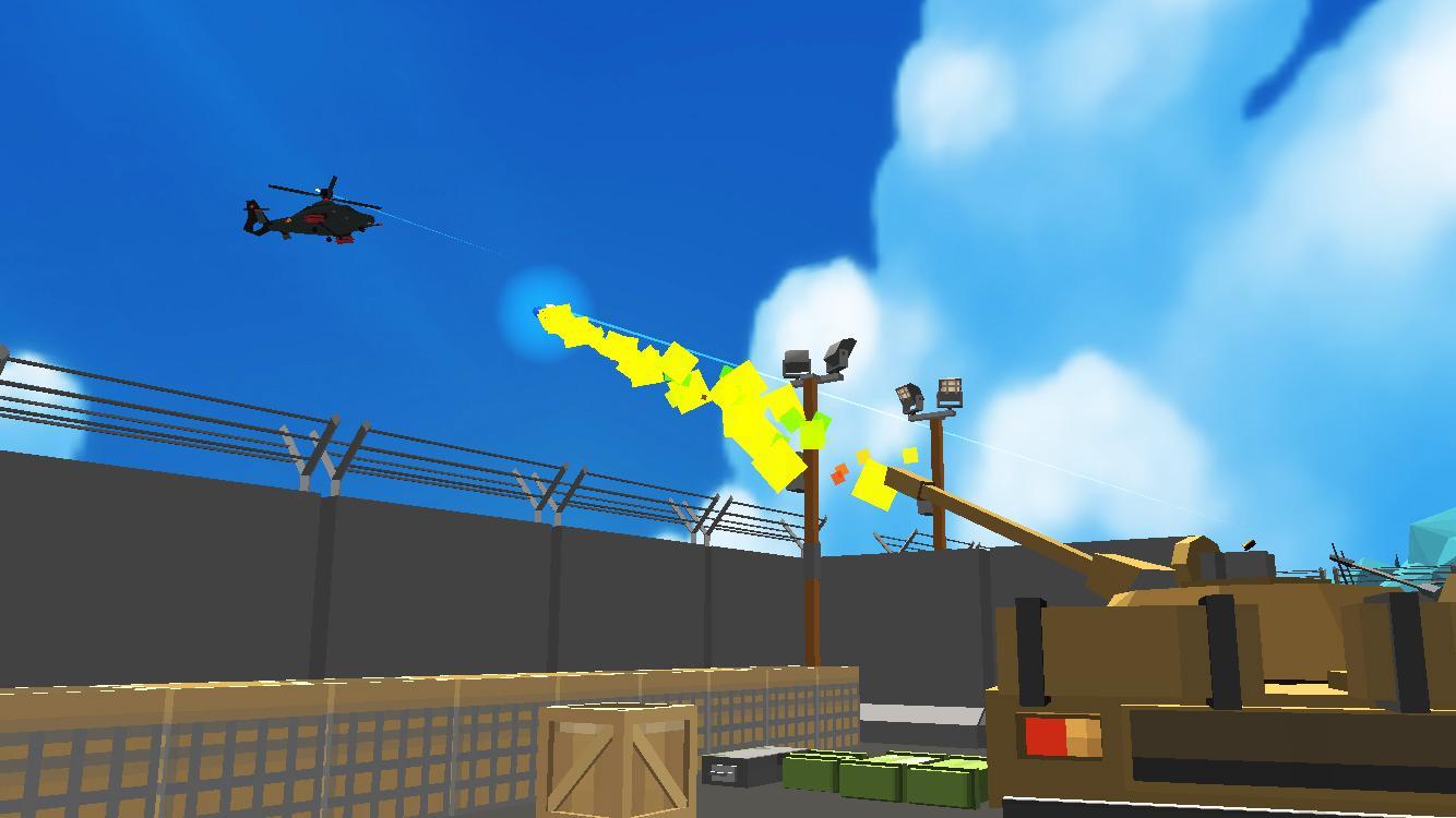 Blocky Helicopter Strike