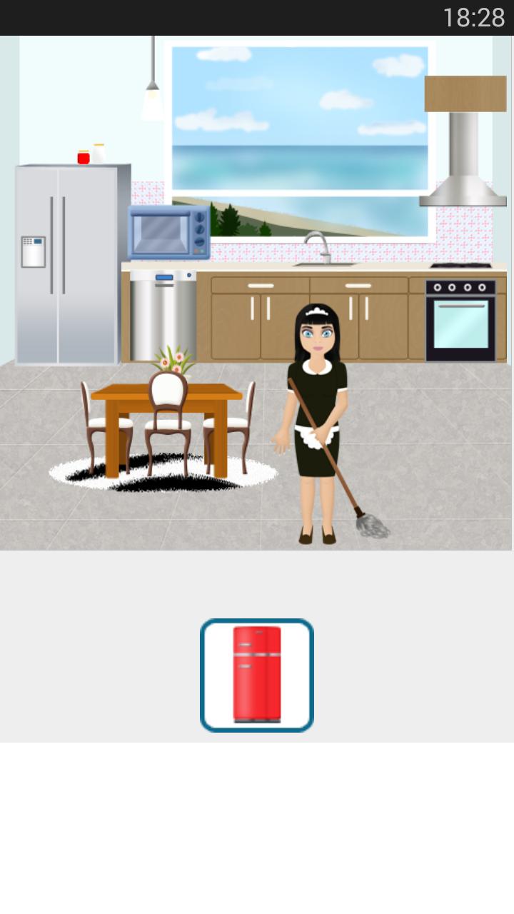 clean kitchen game free