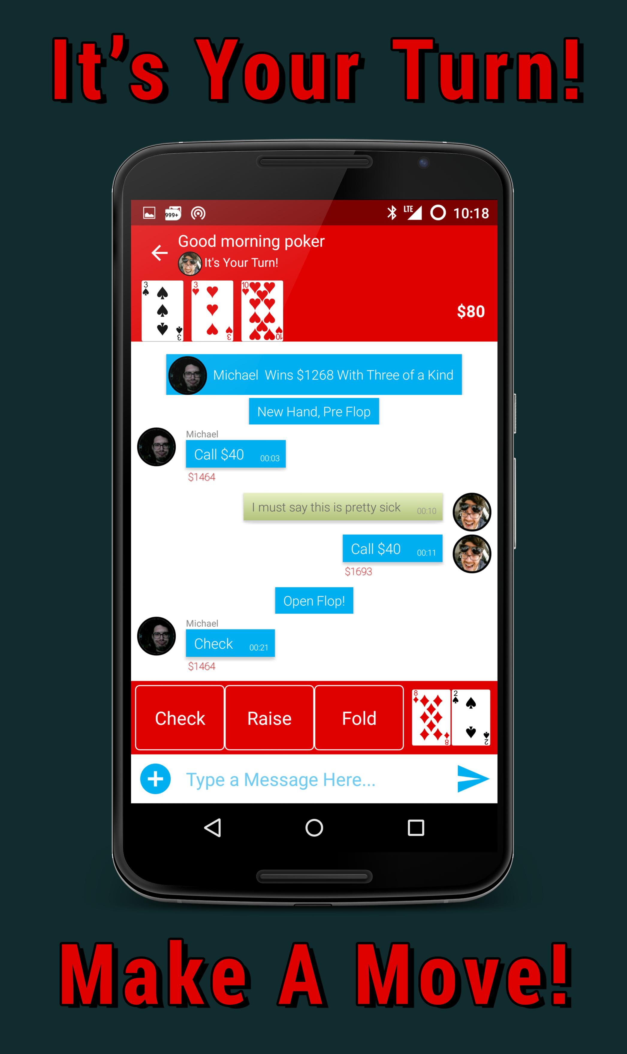 Poker Chat -Texas Hold'em