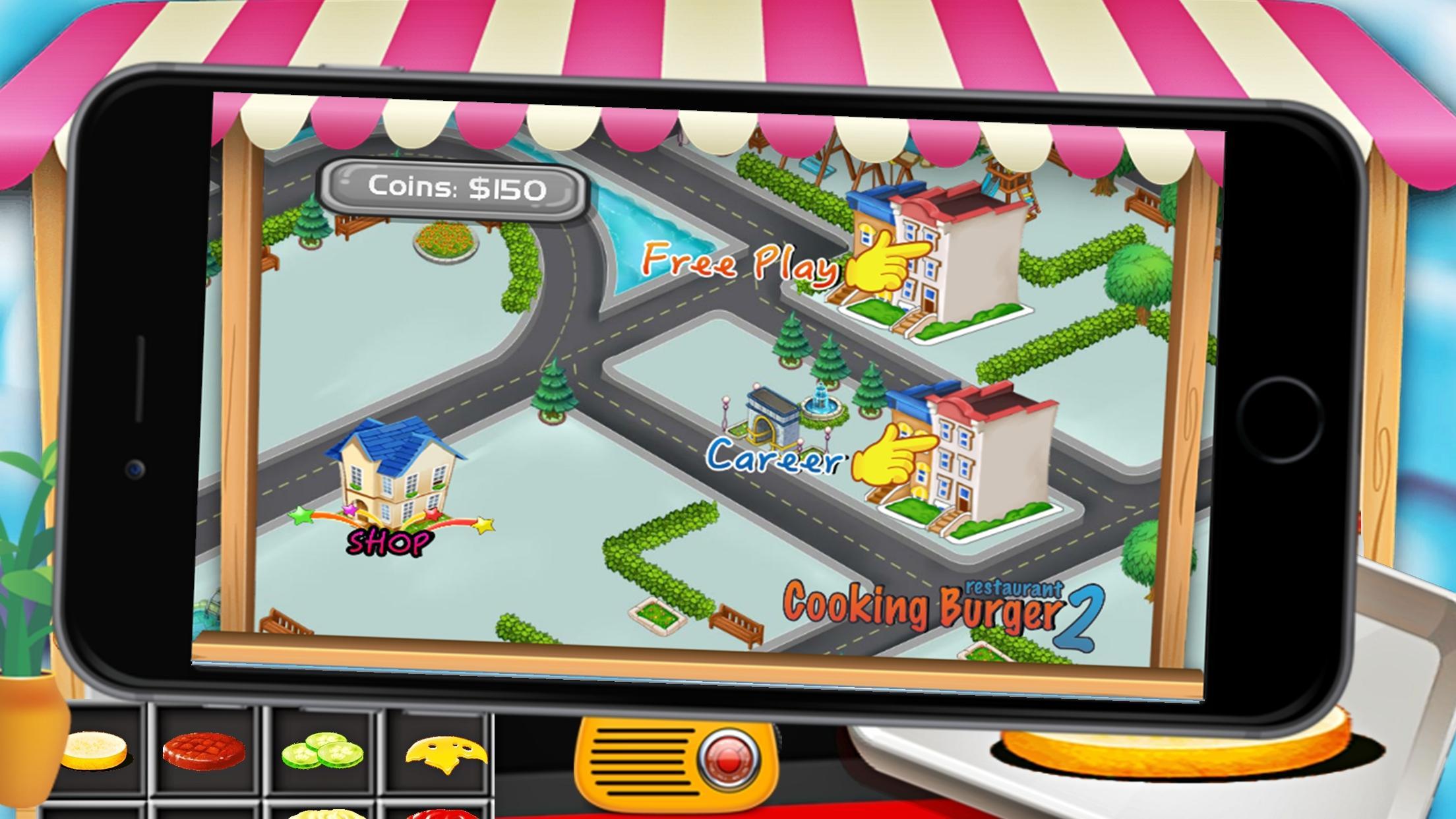 Cooking Burger Chef Games 2