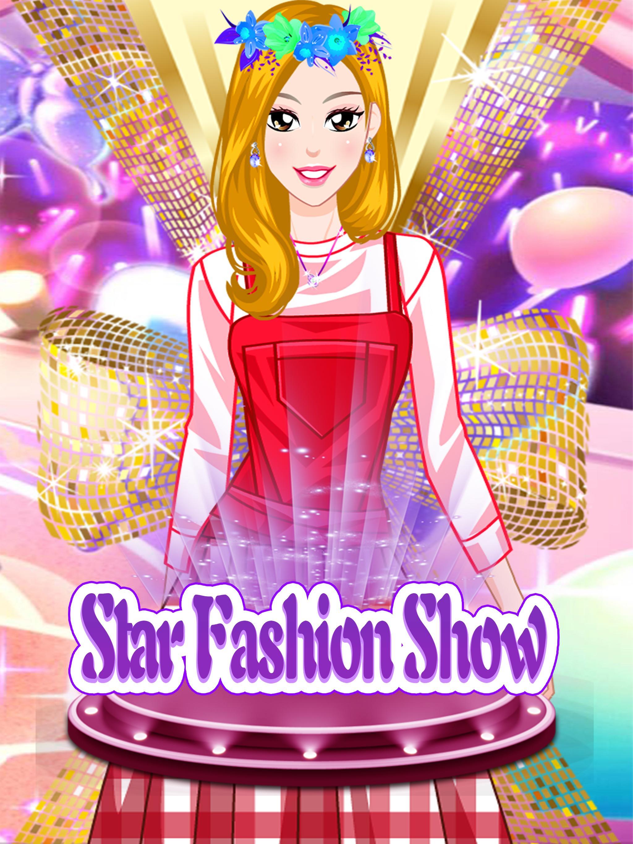Star Fashion Show - Makeup & Dress Up Games