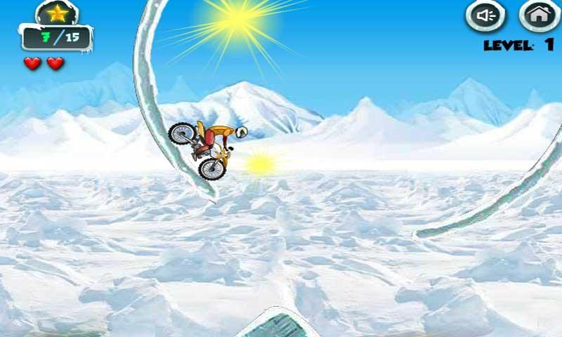 Ice Snow Bike Rider