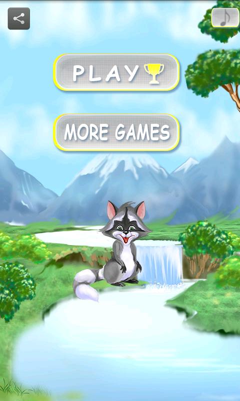 Raccoon Bubbles Shooter