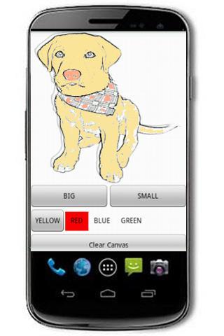 Paint Paddy the Labrador Dog