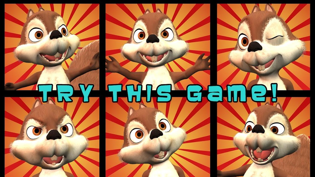 Nut Flow - Funny Squirrel Feed