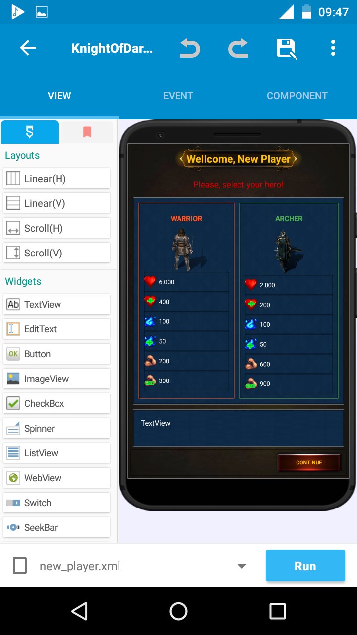 Knight Of Darkness RPG