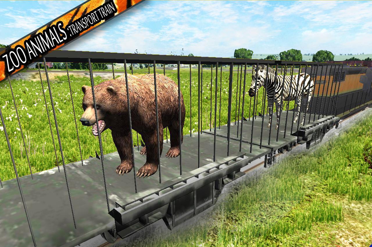 Zoo Animals : Transport Train