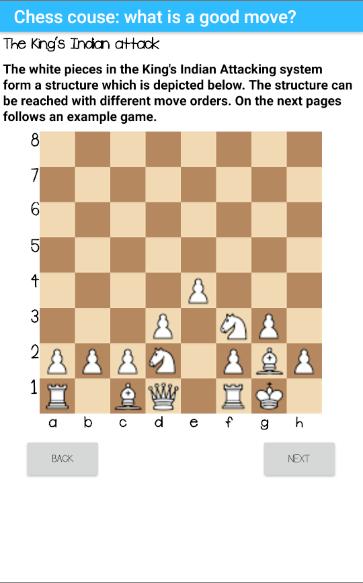 Course: good chess opening mov