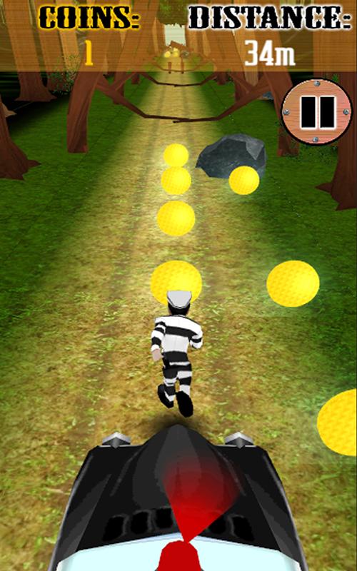 Jungle Run Police Chase