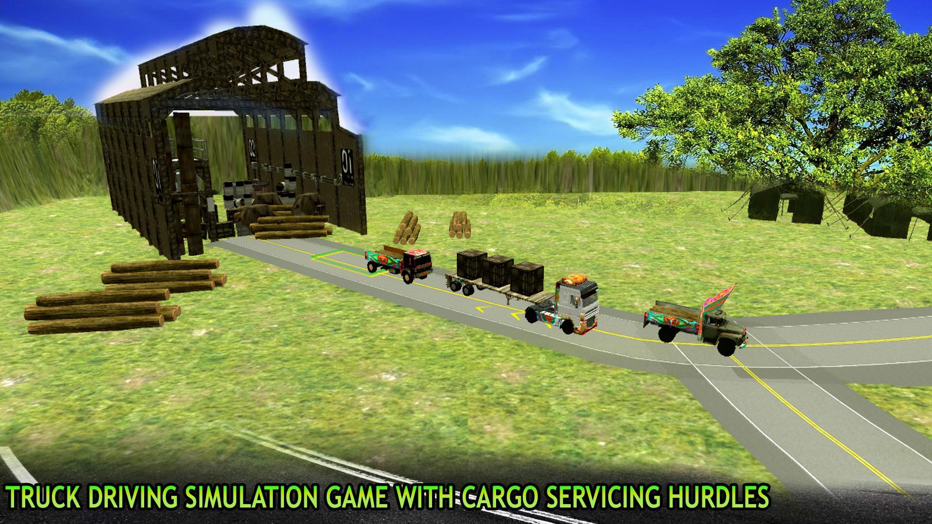 PK Cargo Truck Hill Transport