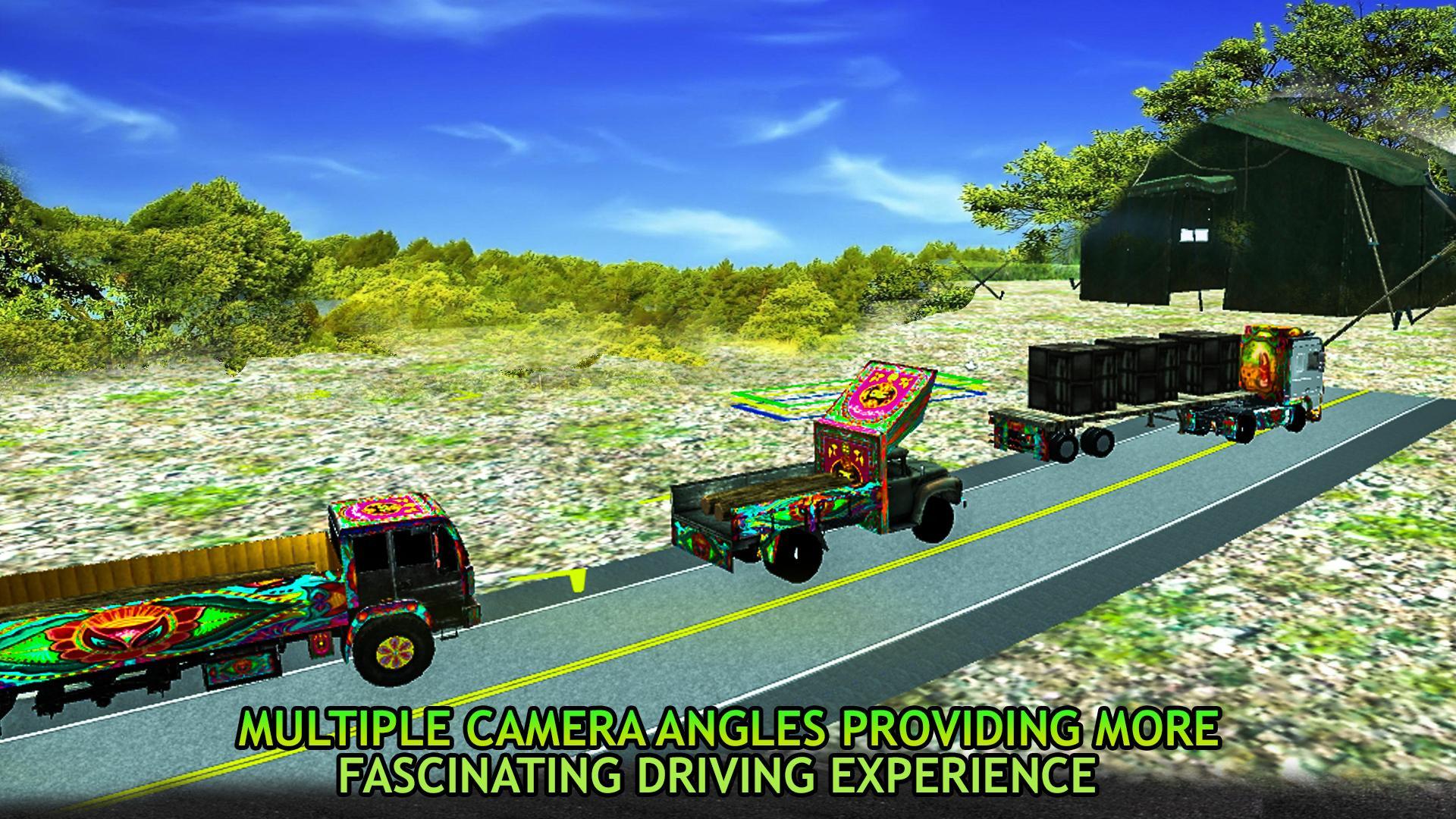 PK Cargo Truck Hill Transport