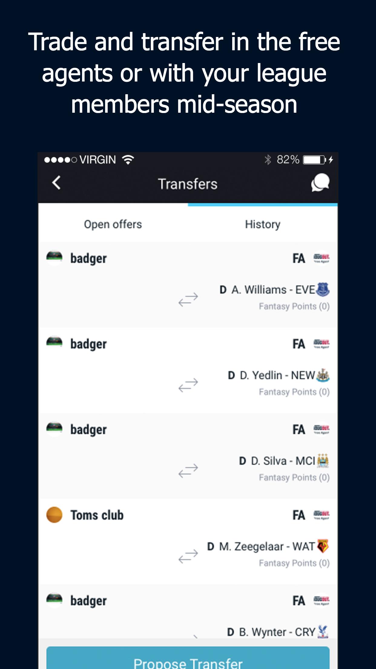 Fantasy Football - Dugout FC