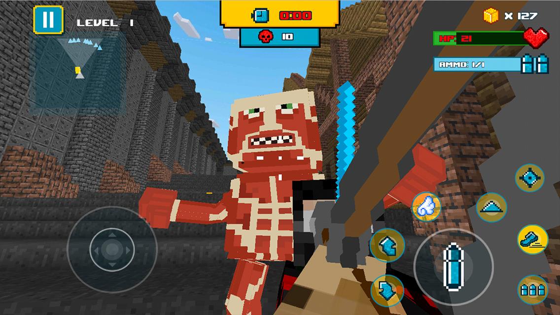 Titan Attack: Wall Defense FPS