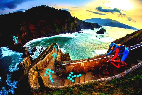 Mountain Bike Racing Game