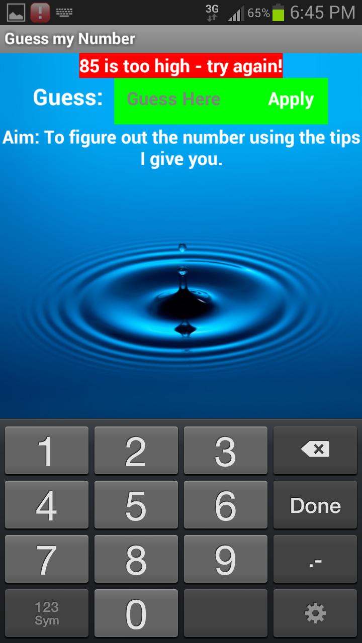 Guess my Number