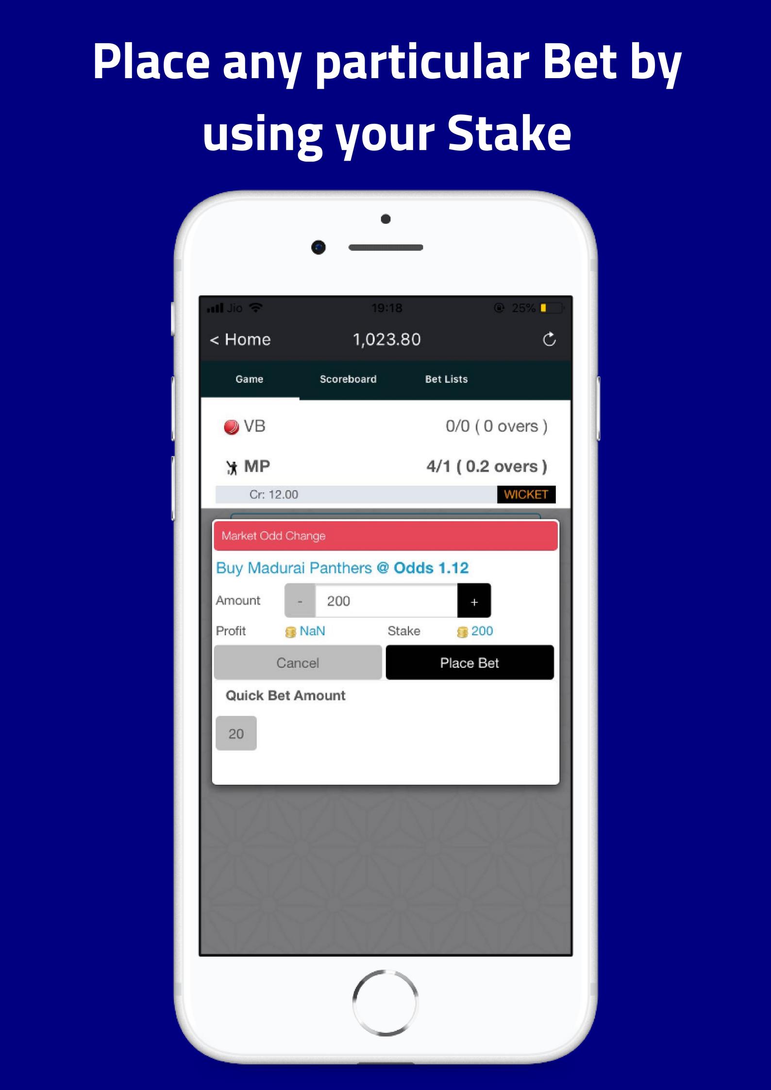 Criczumo - Fantasy Cricket, Real Match Odds