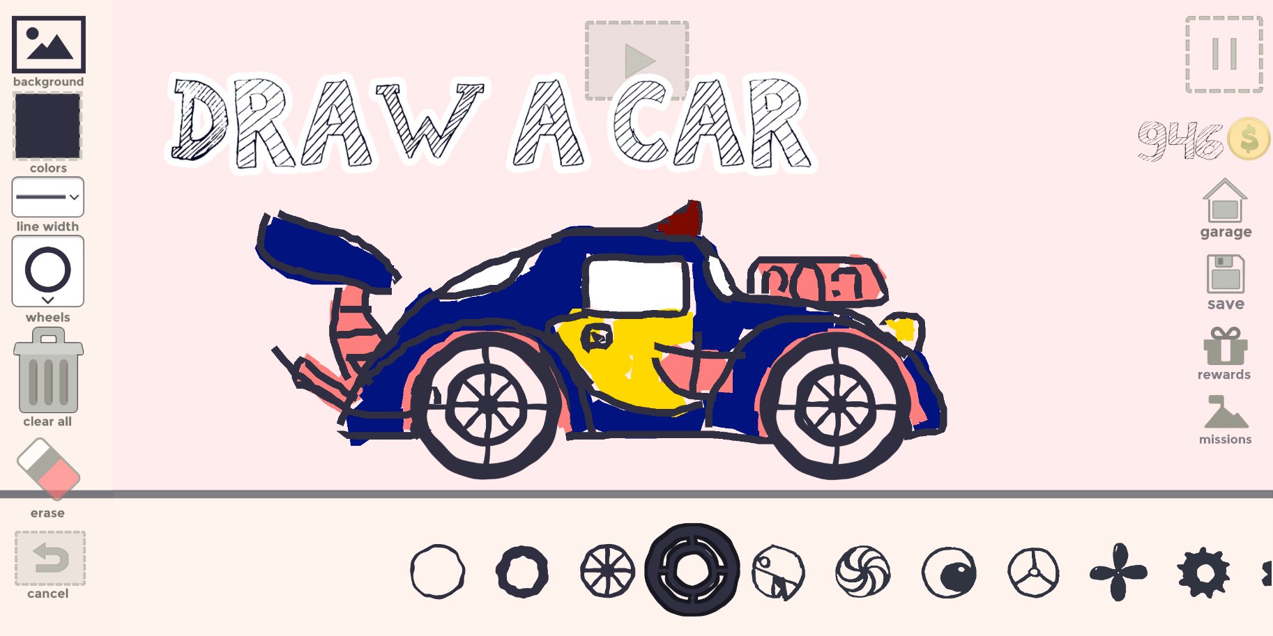Draw Your Car - Create Own Car