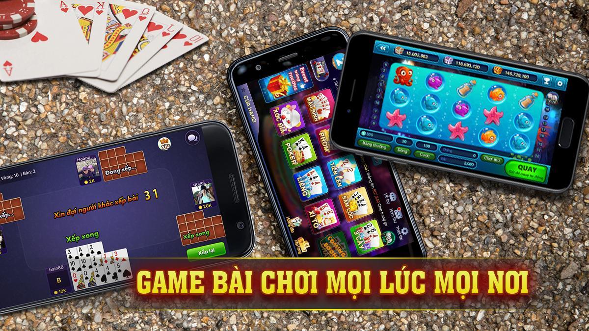 Game bai Bonclub doi thuong, danh bai online