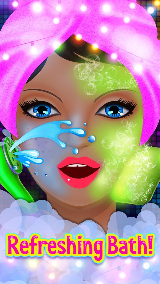 Glow in the Dark Neon Makeup