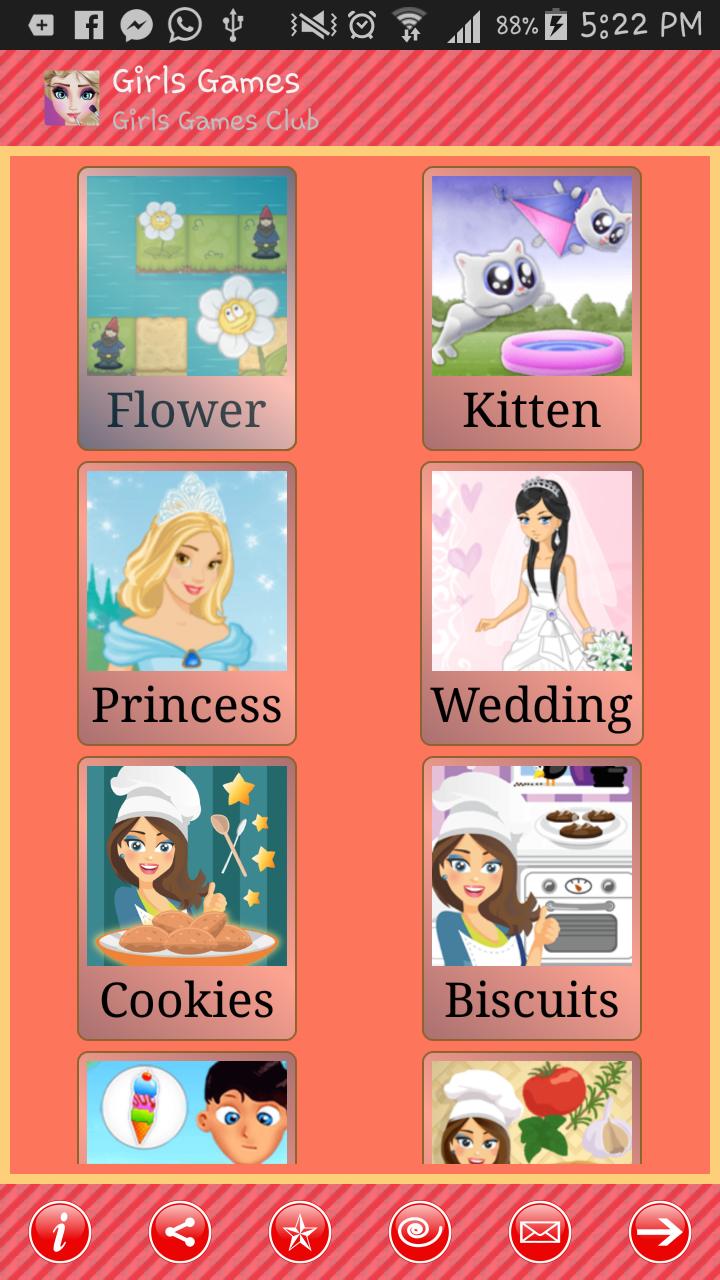 Multi Candy Girls Games