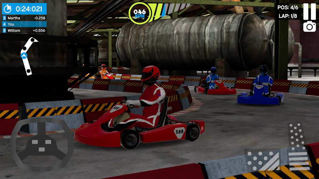 Real Go Kart Karting - Racing