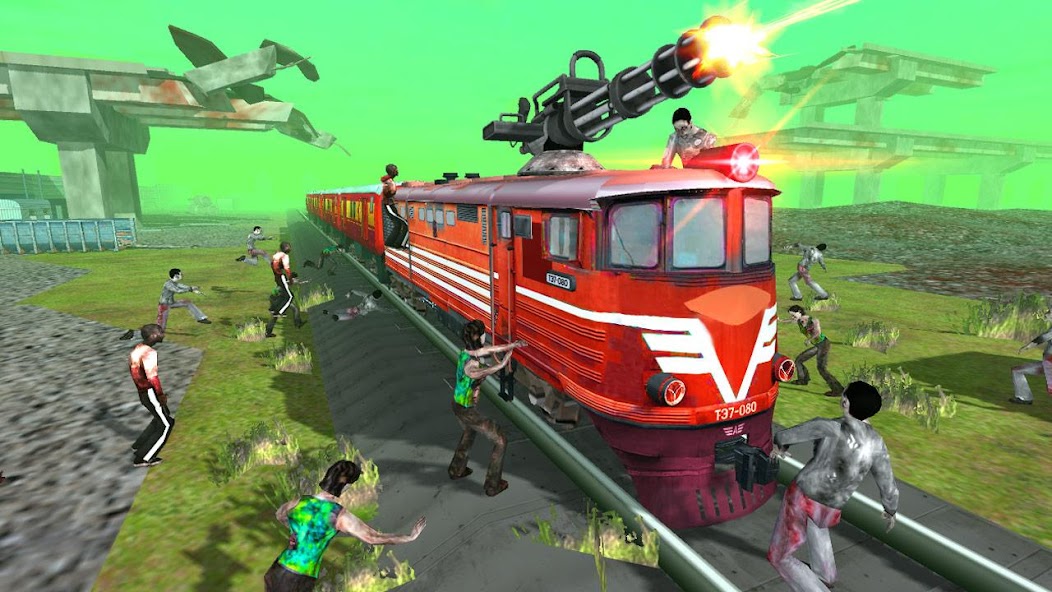 Train shooting - Zombie War