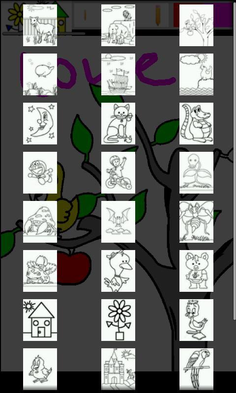 Kid Paint Coloring
