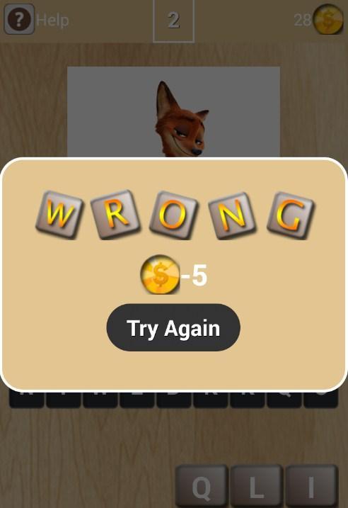 Guess Zootopia Word