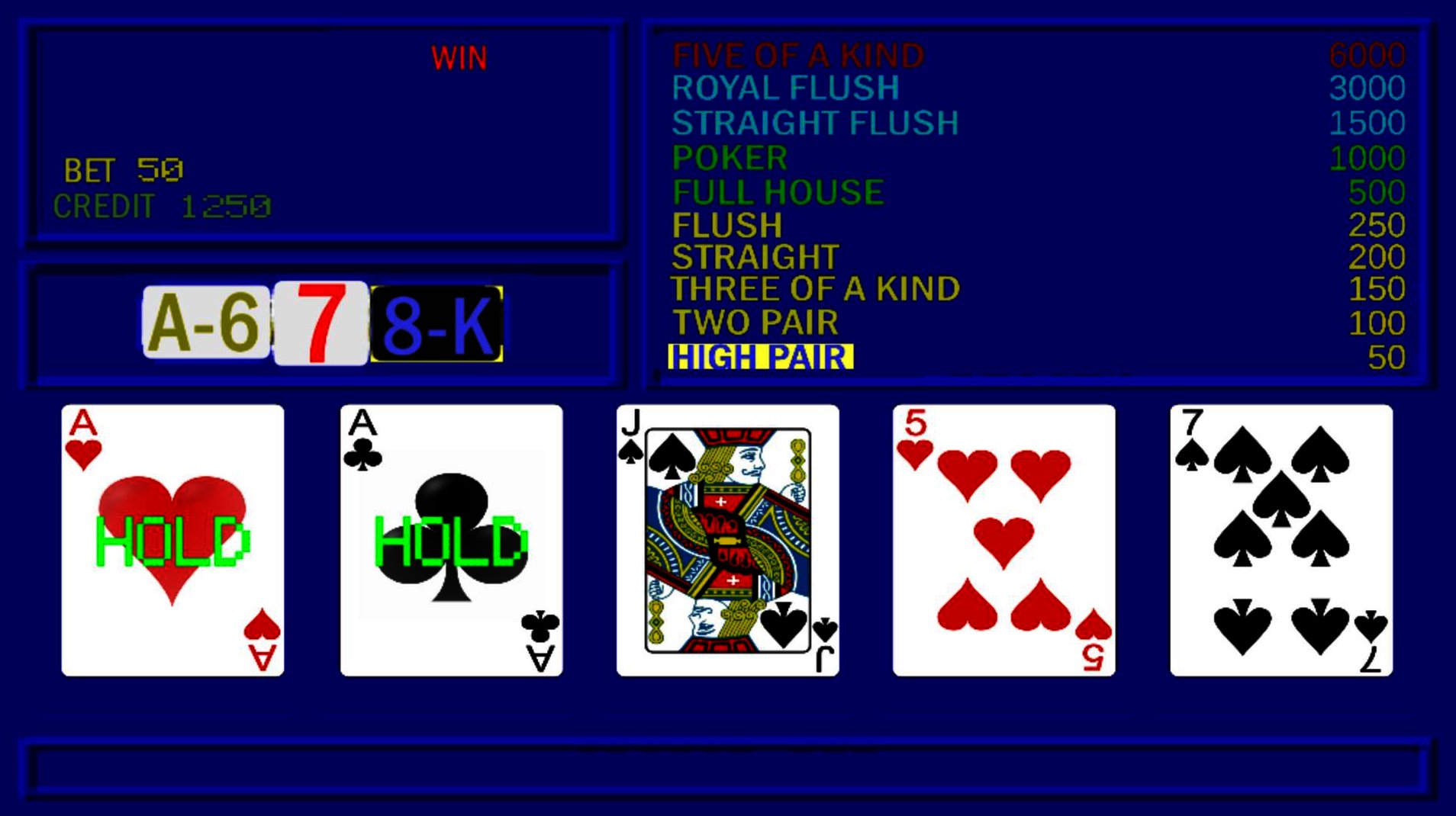 Multi Win Poker