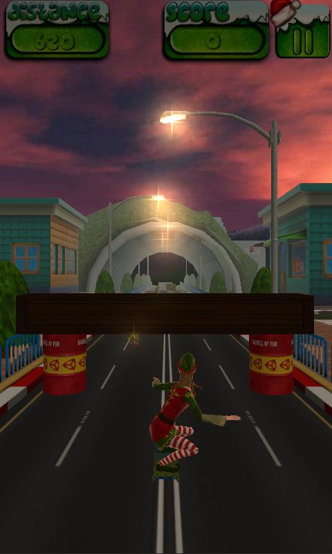 X-Mas Skate Run 3D