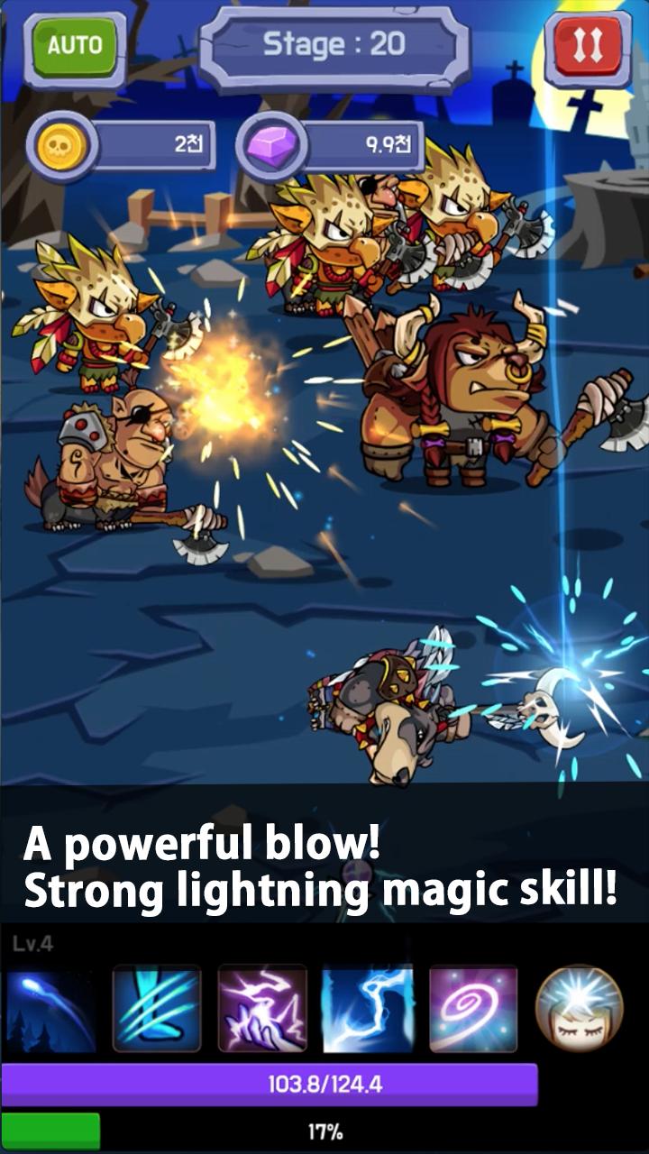 Lightning Magician Clicker - R