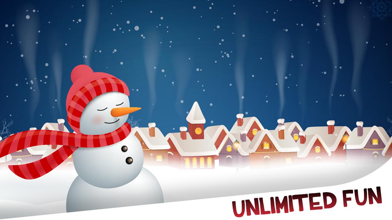 Christmas Snowman- Snow pop