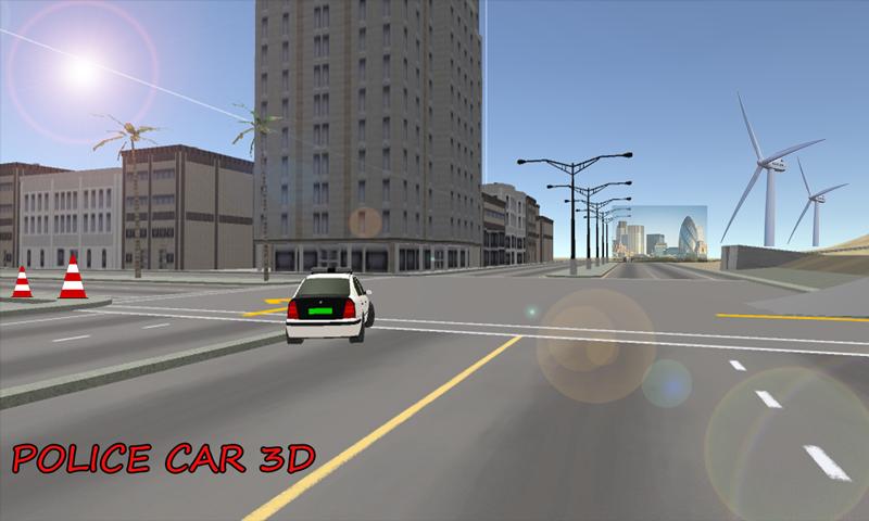 Crime Town Police Car