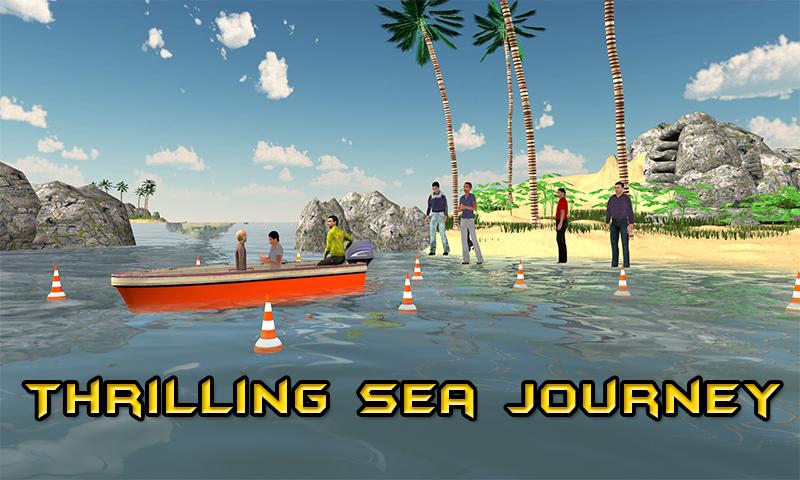 3D Motor Boat Simulator