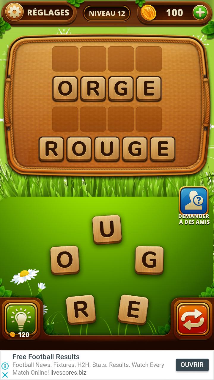 Word Snack Revolution Puzzle