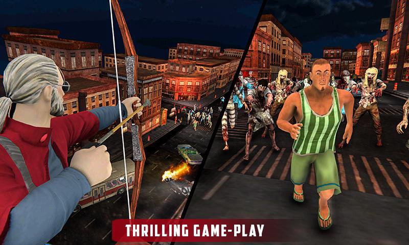 Archer Hunting Zombie
