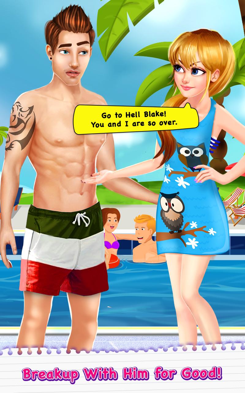 Secret High School Story Game: Love And Breakup