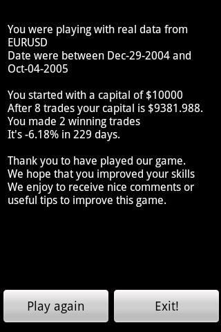 The Forex Game