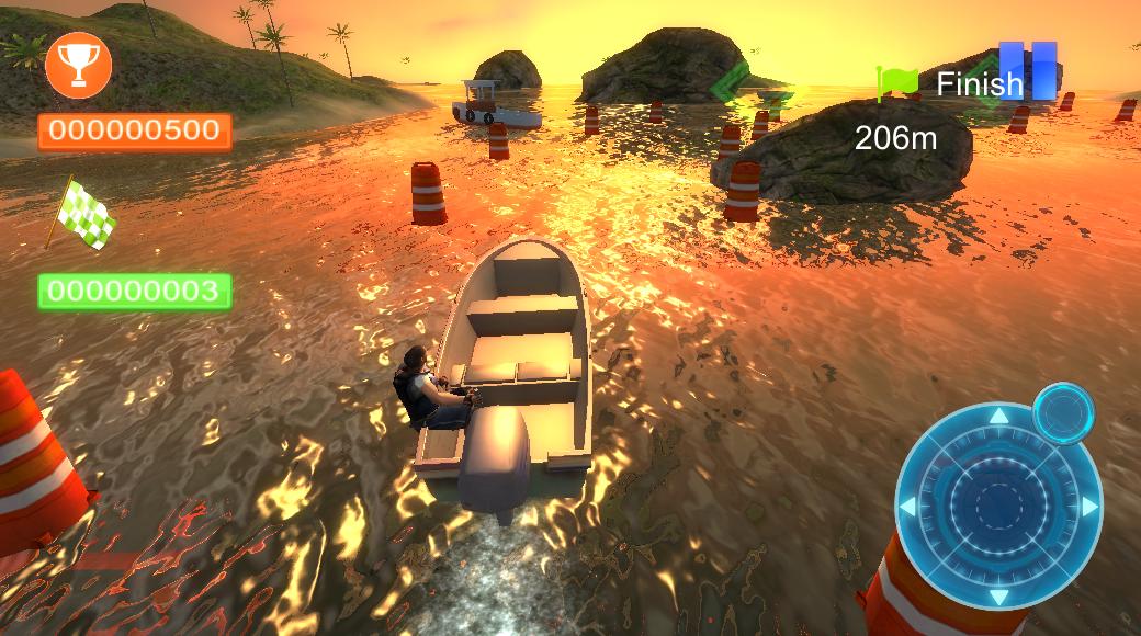 Real Parking Boat 3D