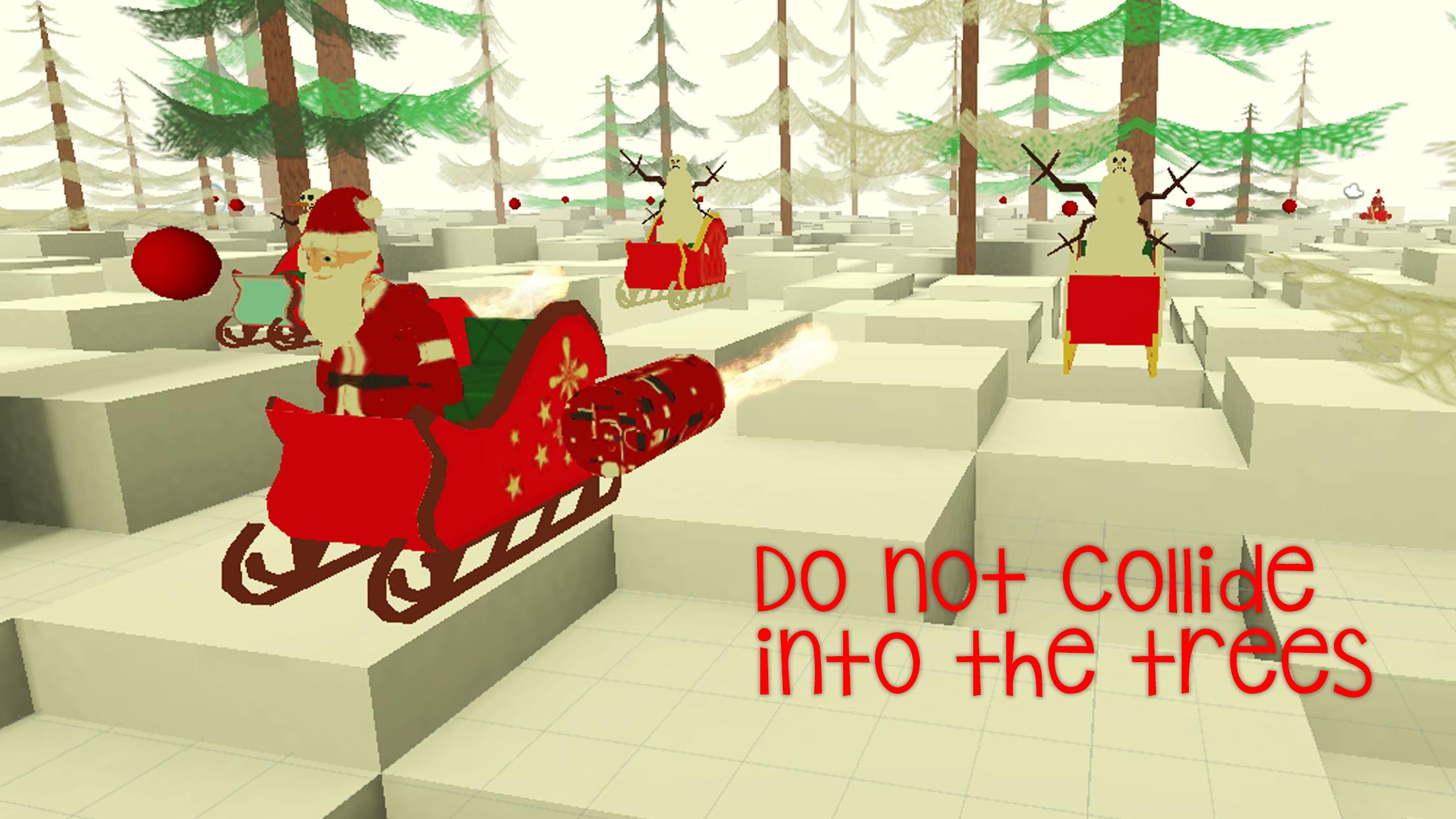Super Santa Claus Flying Race