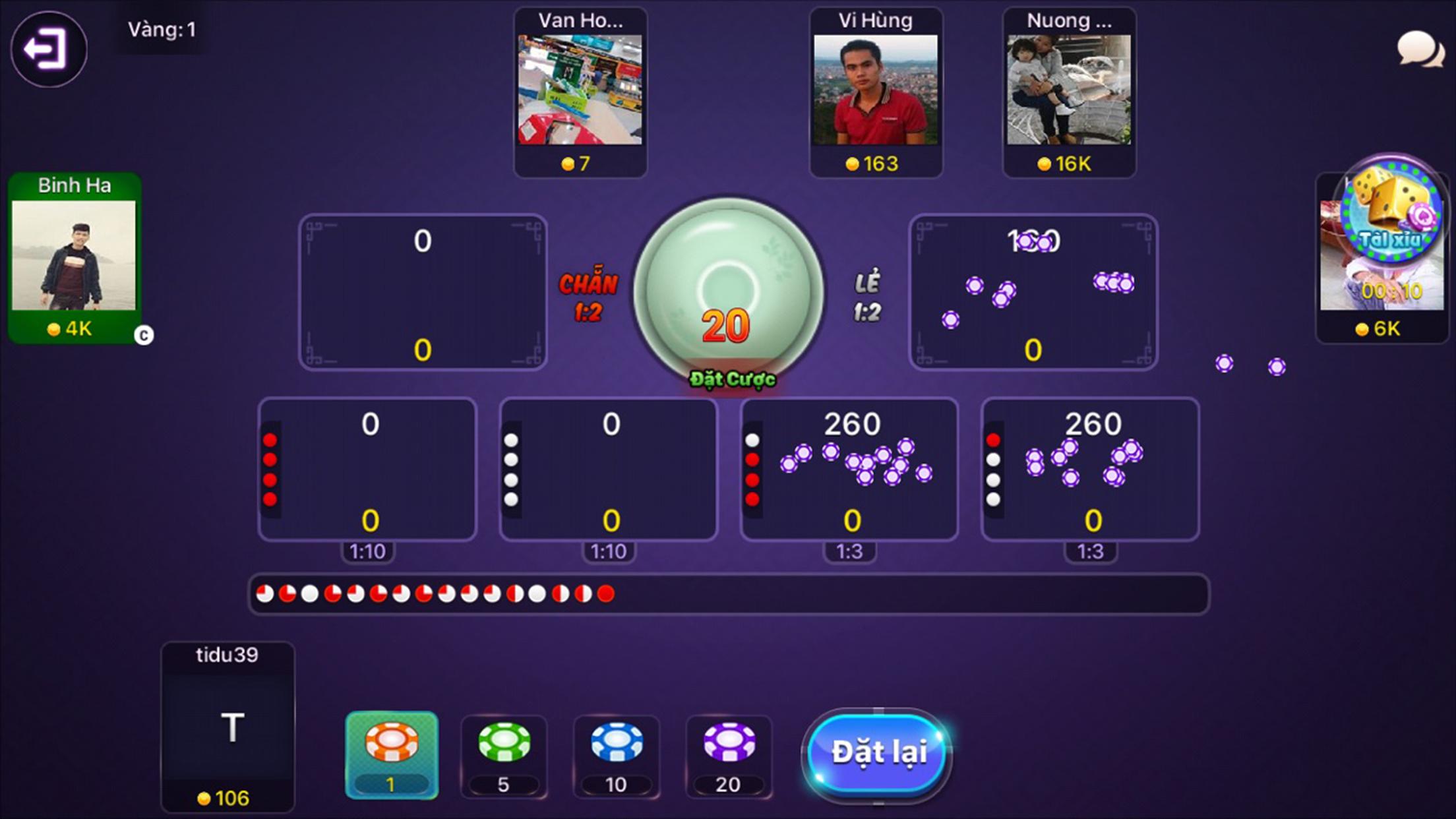 GAME BAI DOI THUONG - DANH BAI XANH CHIN