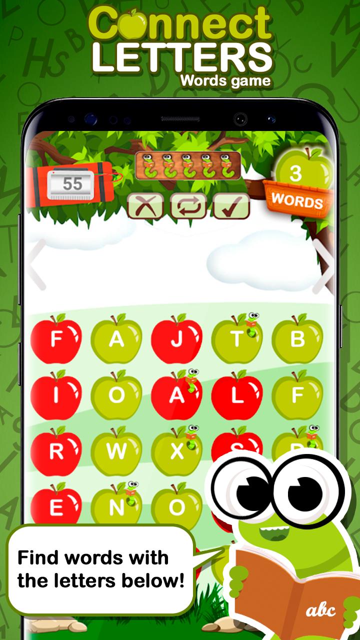 Connect Letters & Words Game