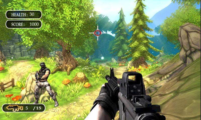 Temple Sniper Shooting 3D