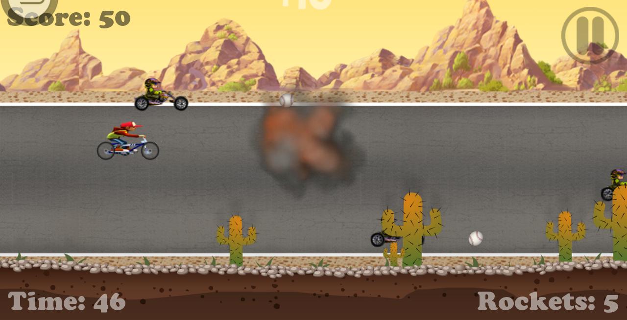 Bike VS Moto Racing