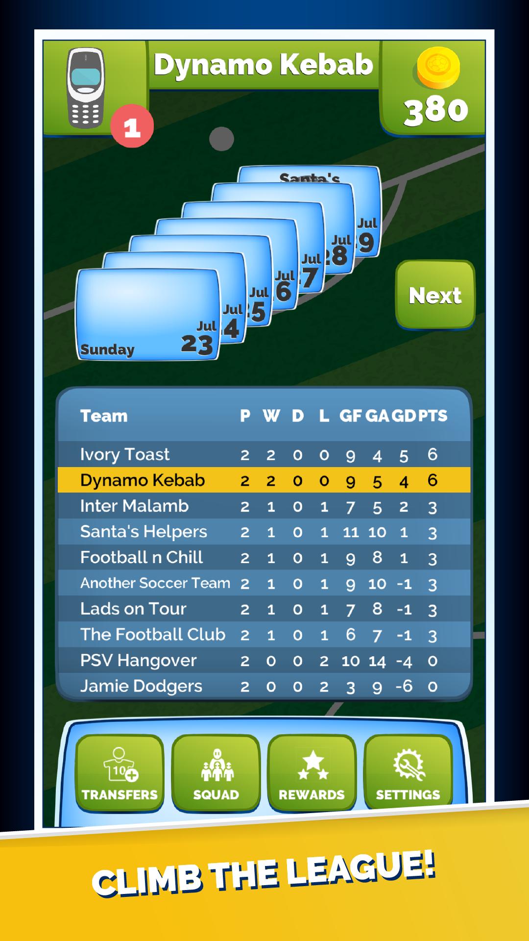 5 A Side Legends